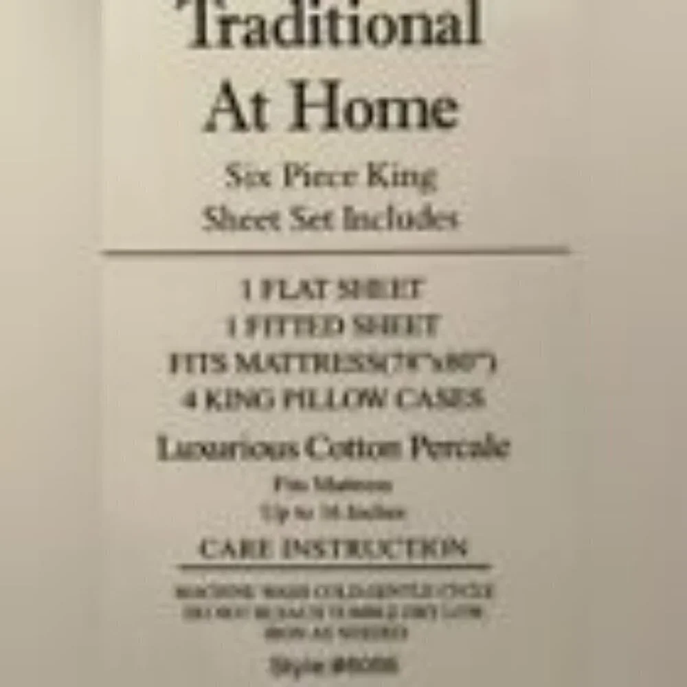 Transitional at Home 6pc King Sheet spring green with white stripes
